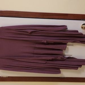 Torrid light purple cardigan size 3